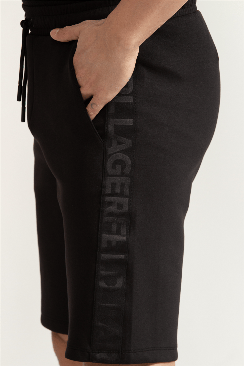 Karl Lagerfeld Erkek Şort Siyah