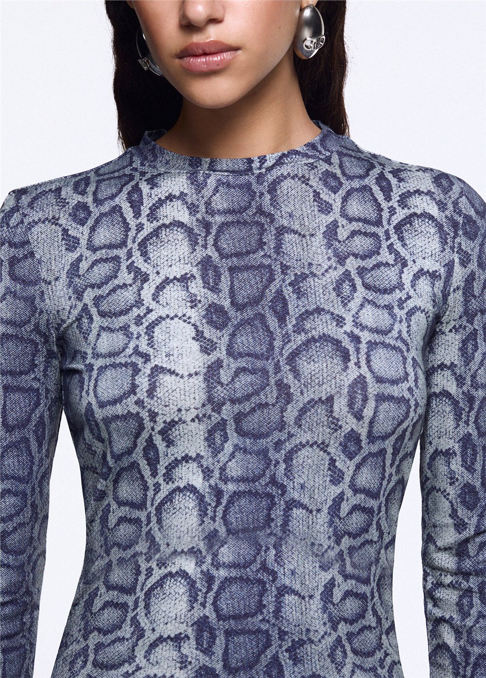 Liu Jo T-Shirt Moda M/L Kadın Bisiklet Yaka T-Shirt