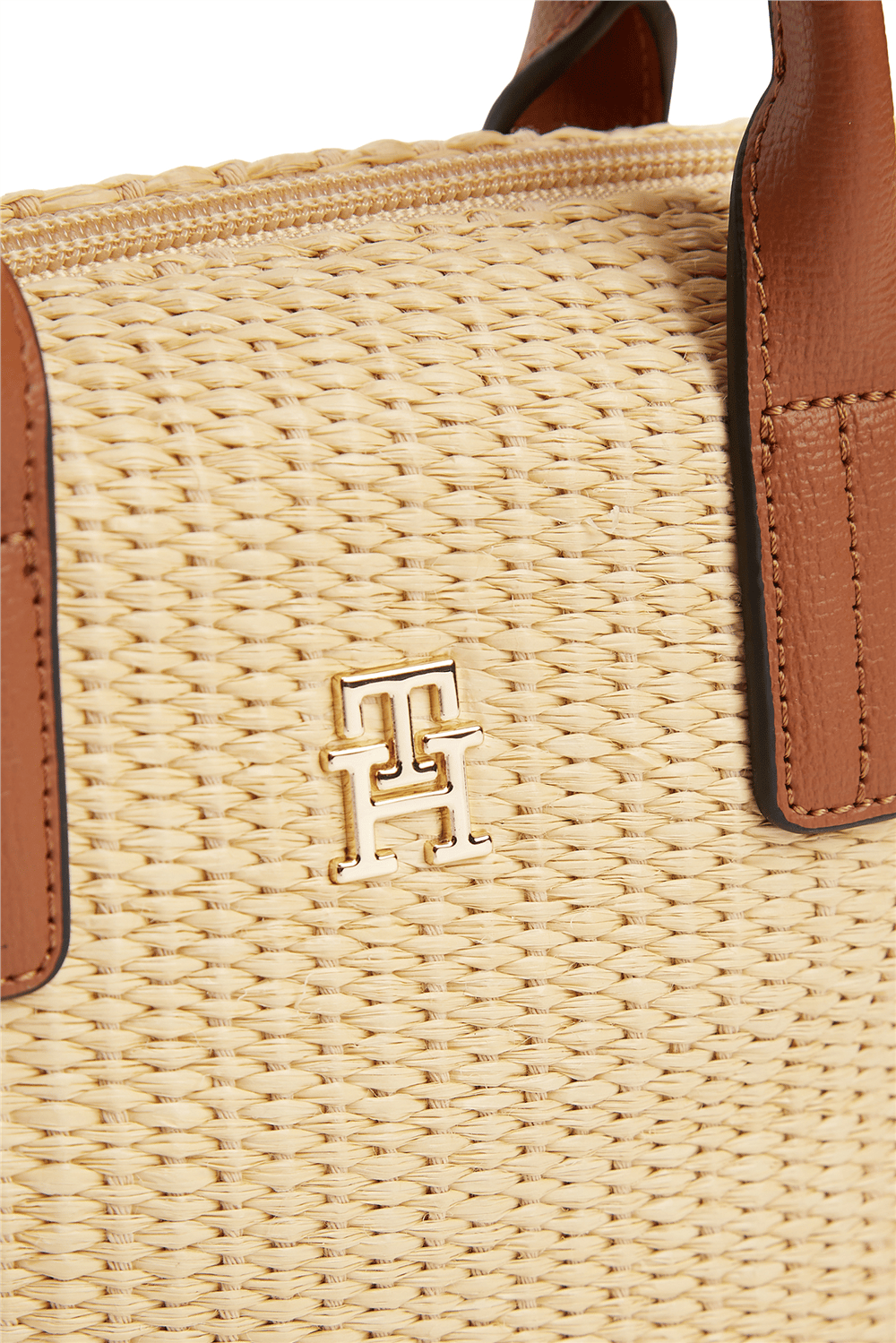 Tommy Hilfiger Popette Micro Tote R Kadın Mini Omuz Çantası Bej