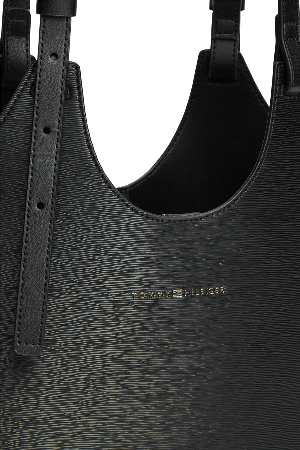 Tommy Hilfiger Th Modern Mini Tote Kadın Mini Omuz Çantası Siyah