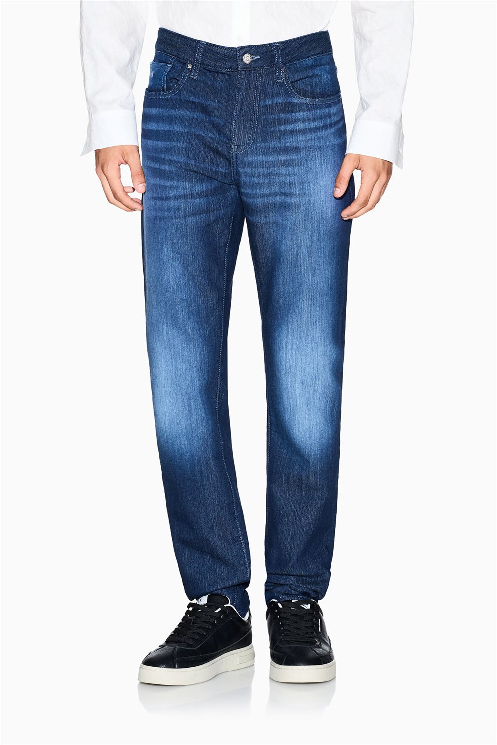Armani Exchange Erkek 5 Cepli Pantolon Mavi