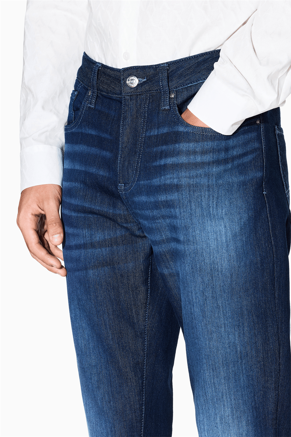 Armani Exchange Erkek 5 Cepli Pantolon Mavi