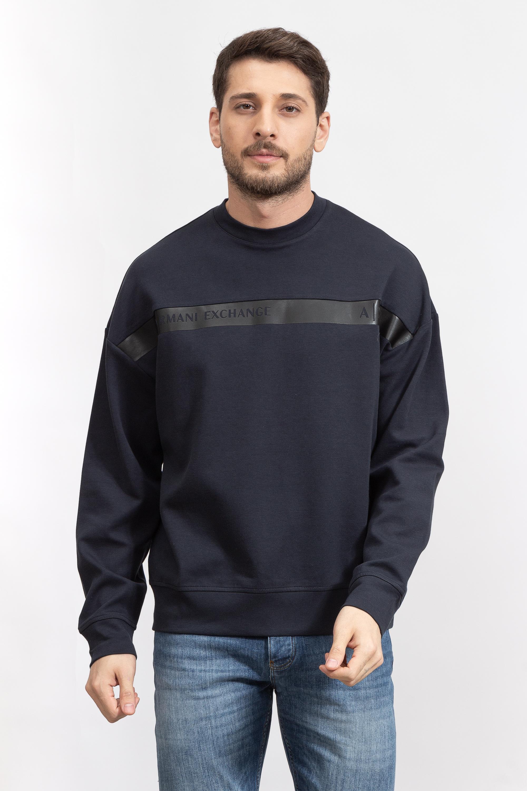 Armani Exchange Erkek Bisiklet Yaka Sweatshirt