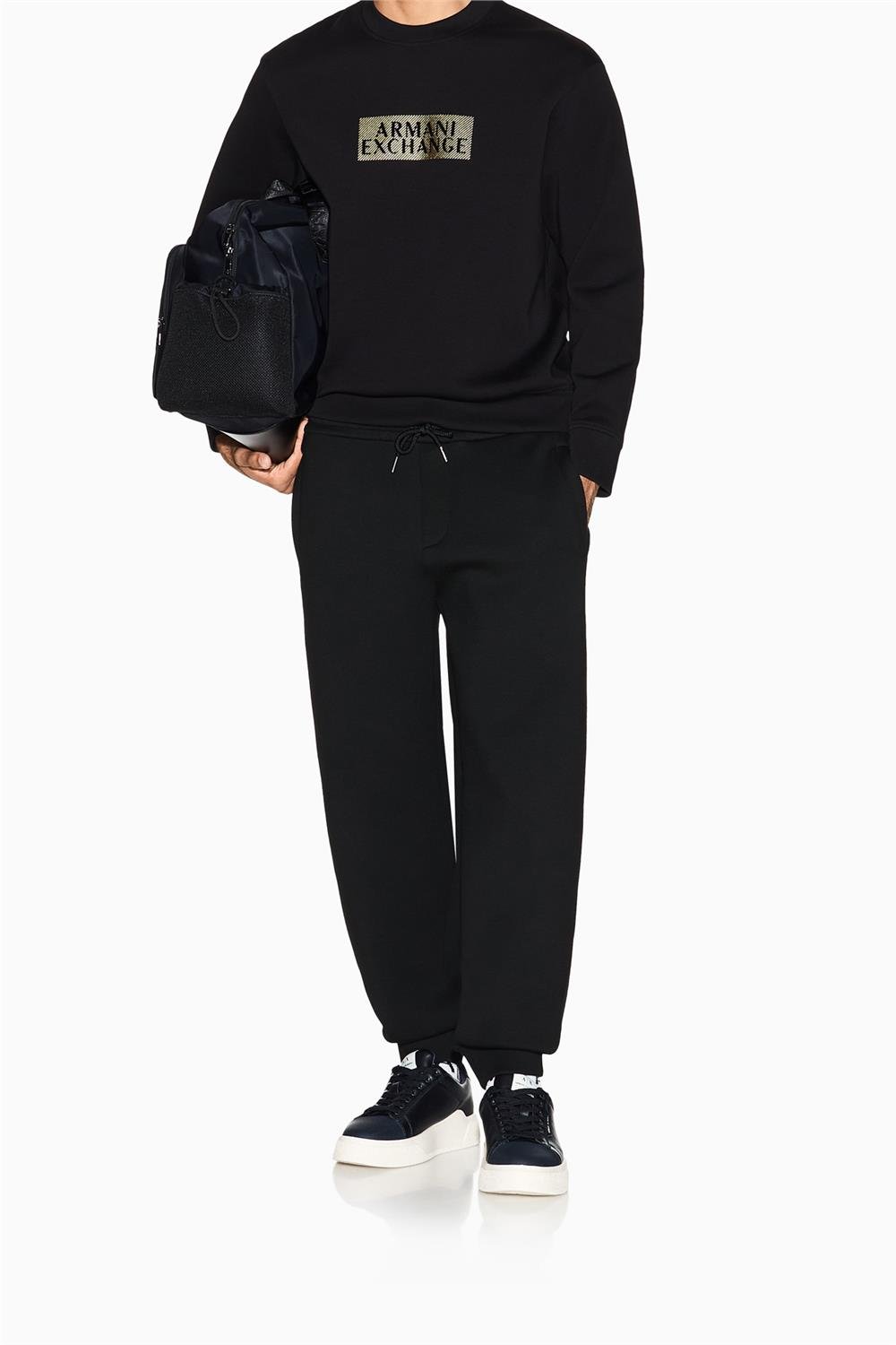 Armani Exchange Erkek Bisiklet Yaka Sweatshirt