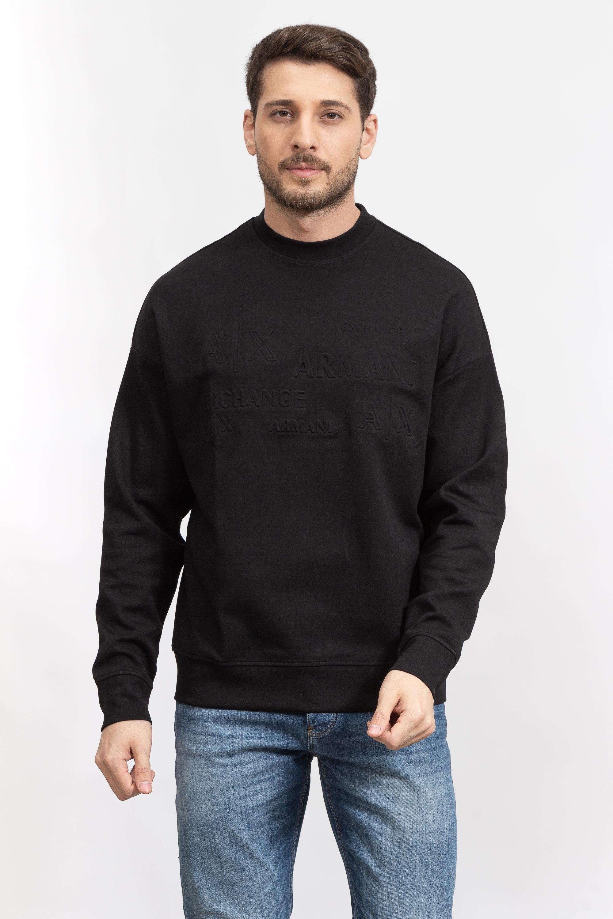 Armani Exchange Erkek Bisiklet Yaka Sweatshirt