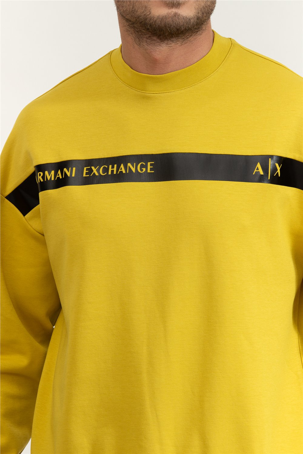 Armani Exchange Erkek Bisiklet Yaka Sweatshirt