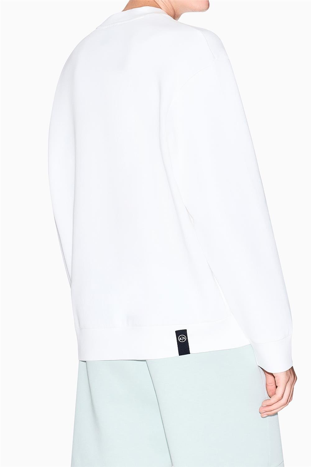 Armani Exchange Erkek Bisiklet Yaka Sweatshirt