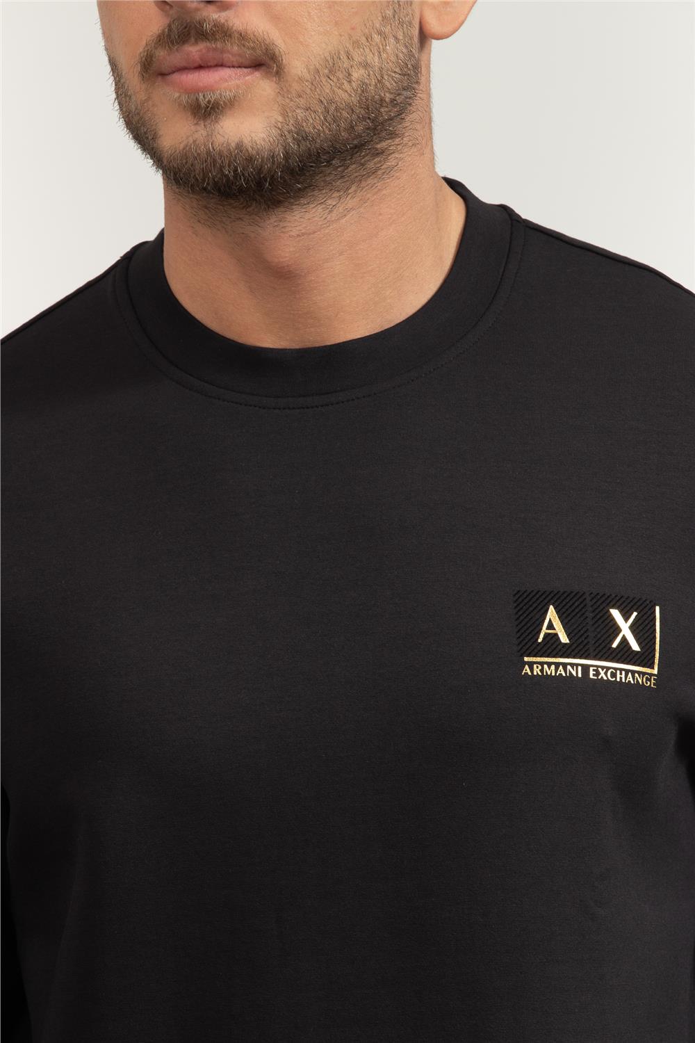 Armani Exchange Erkek Bisiklet Yaka Sweatshirt