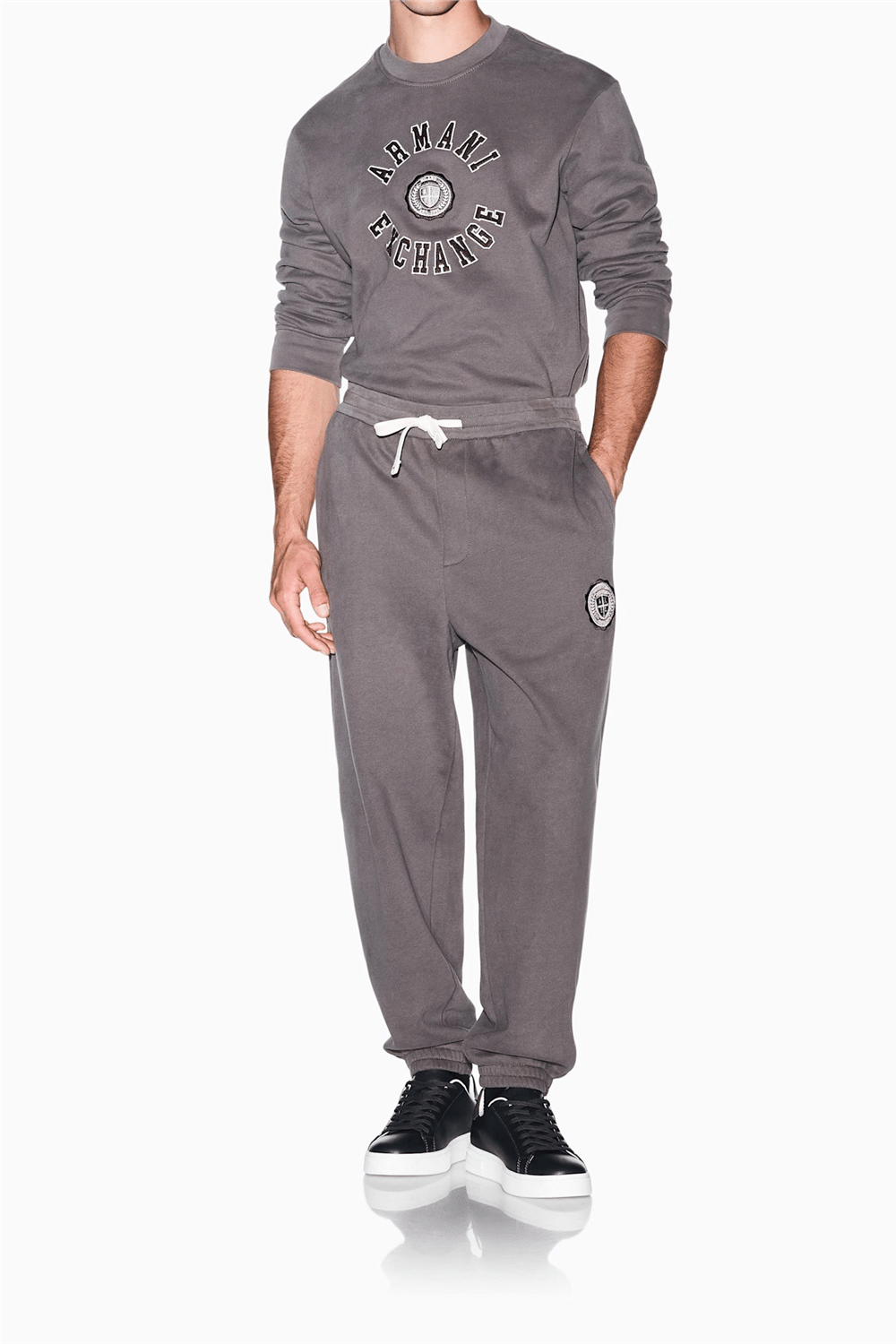 Armani Exchange Erkek Bisiklet Yaka Sweatshirt
