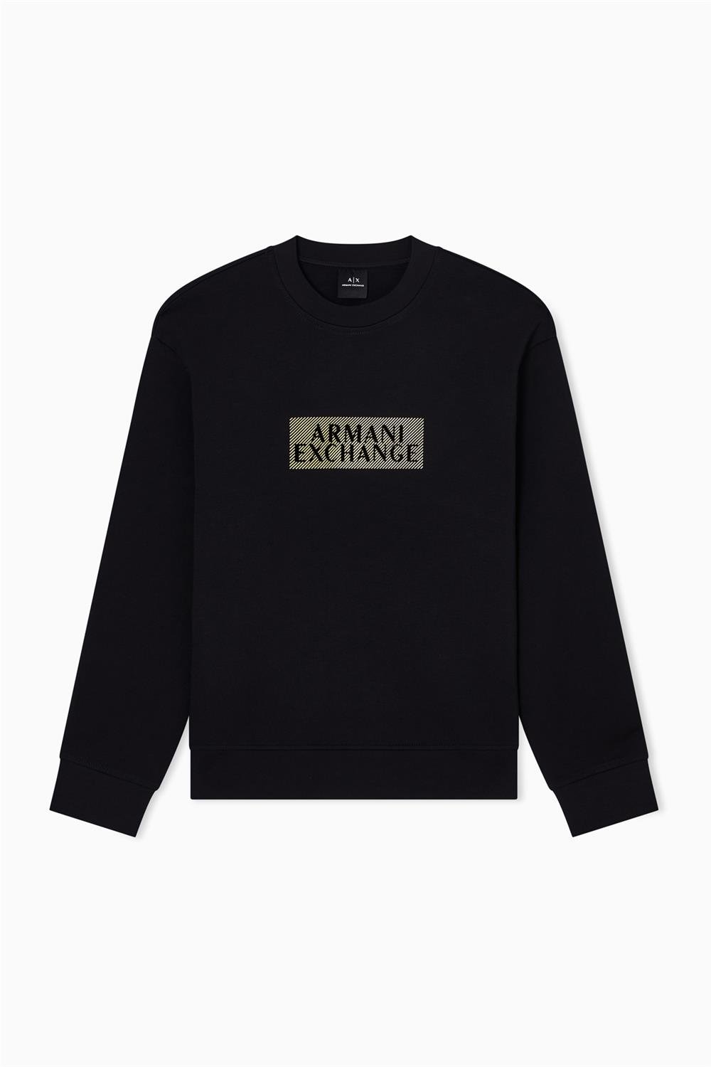 Armani Exchange Erkek Bisiklet Yaka Sweatshirt
