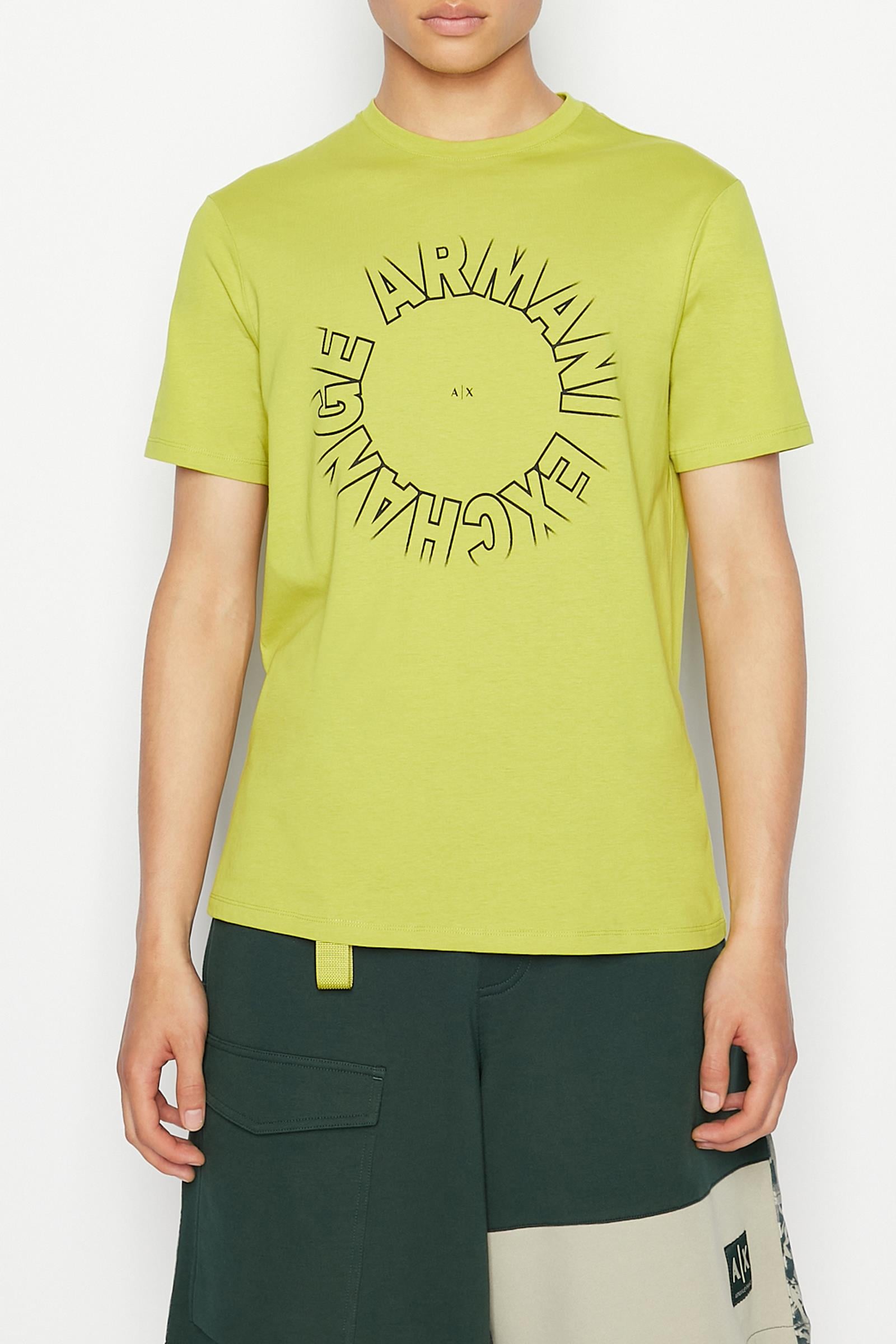 Armani Exchange Erkek Bisiklet Yaka T-Shirt