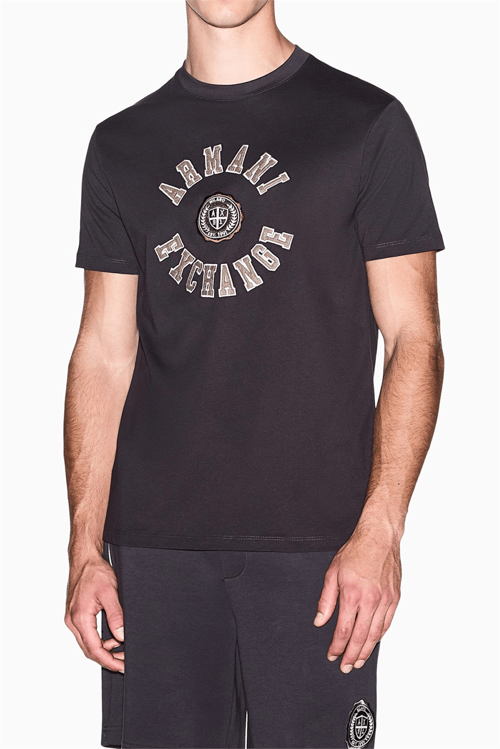 Armani Exchange Erkek Bisiklet Yaka T-Shirt