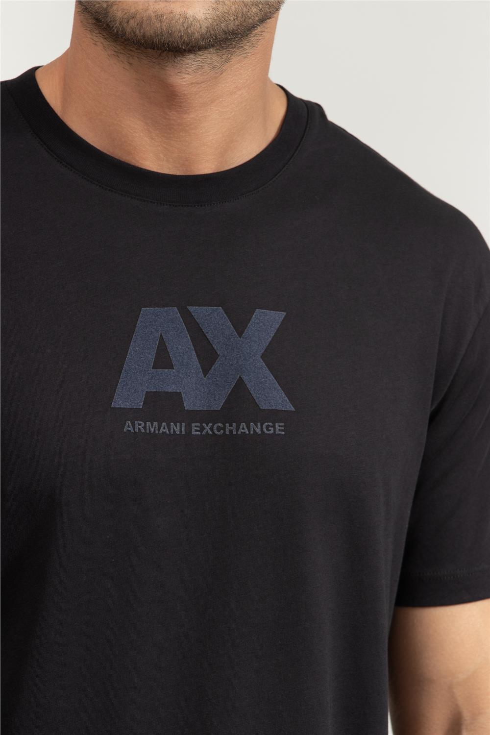 Armani Exchange Erkek Bisiklet Yaka T-Shirt