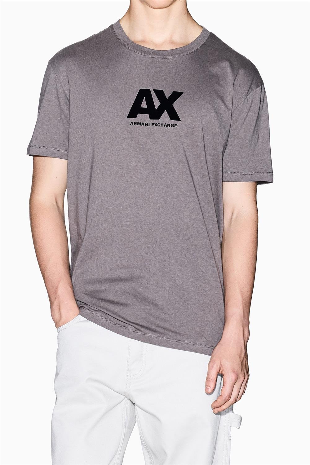 Armani Exchange Erkek Bisiklet Yaka T-Shirt