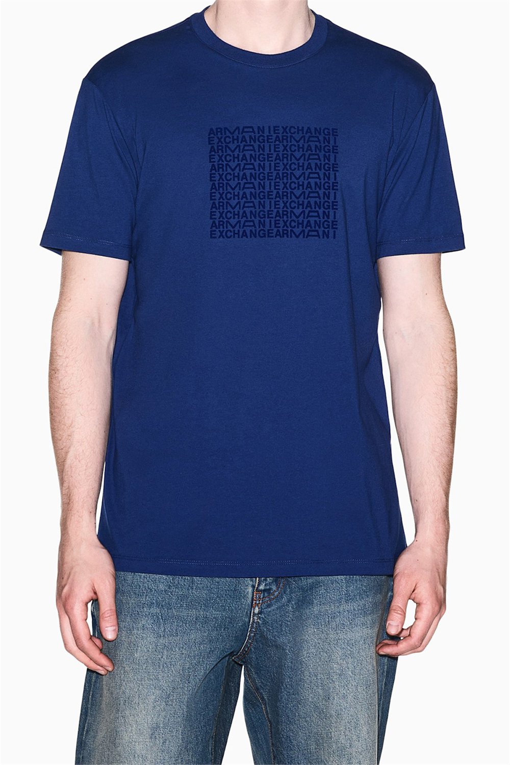 Armani Exchange Erkek Bisiklet Yaka T-Shirt