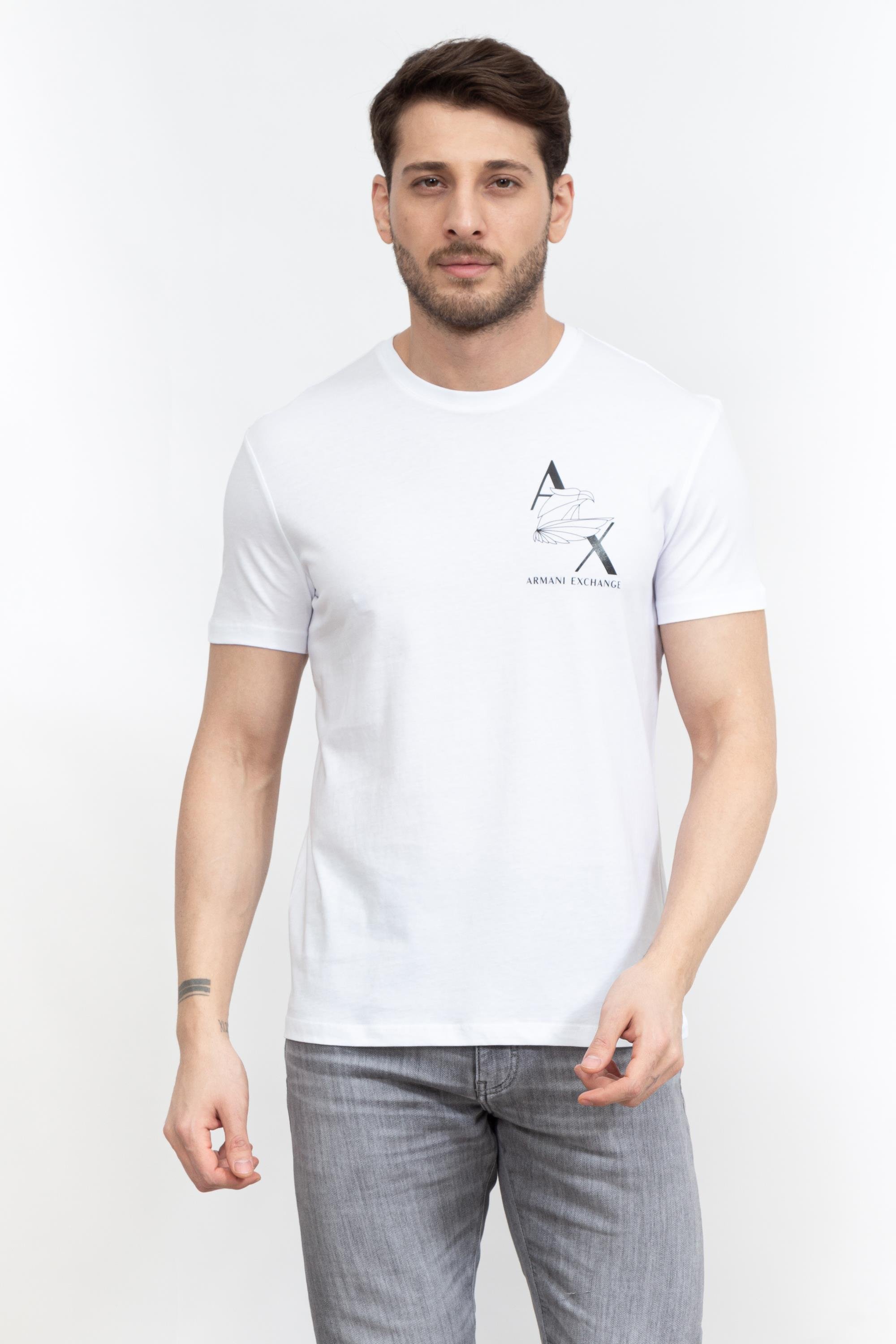 Armani Exchange Erkek Bisiklet Yaka T-Shirt