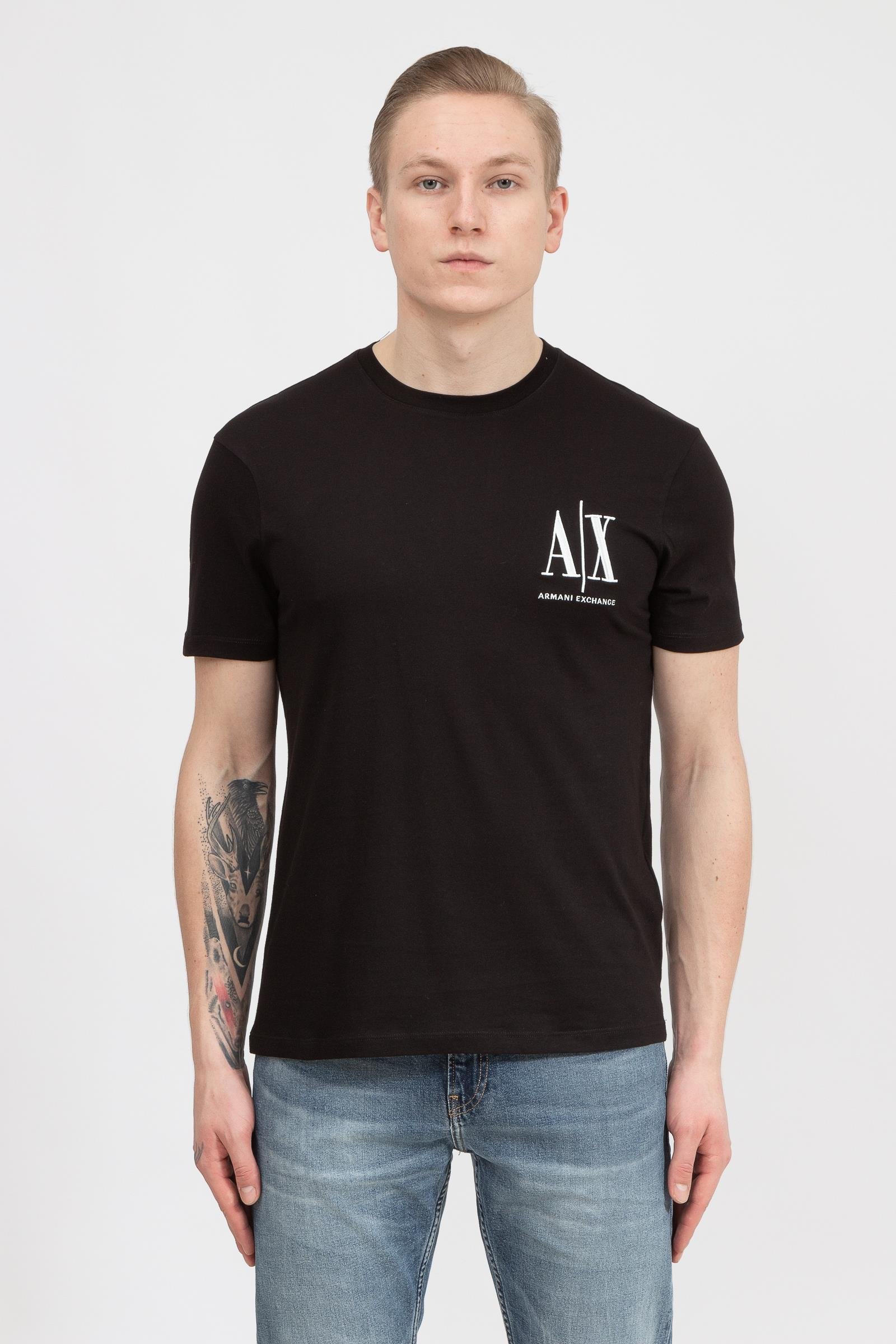 Armani Exchange Erkek Bisiklet Yaka T-Shirt