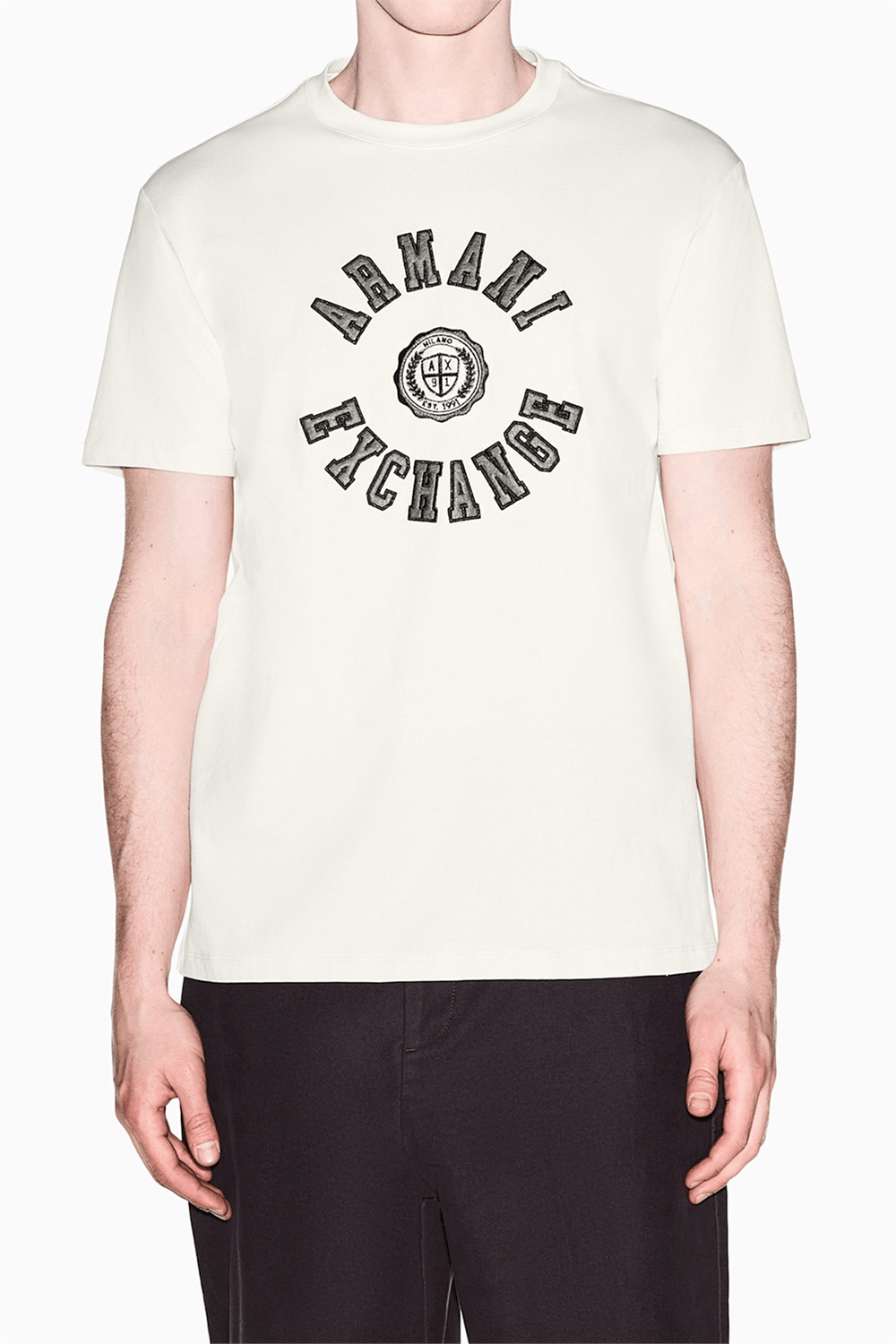 Armani Exchange Erkek Bisiklet Yaka T-Shirt