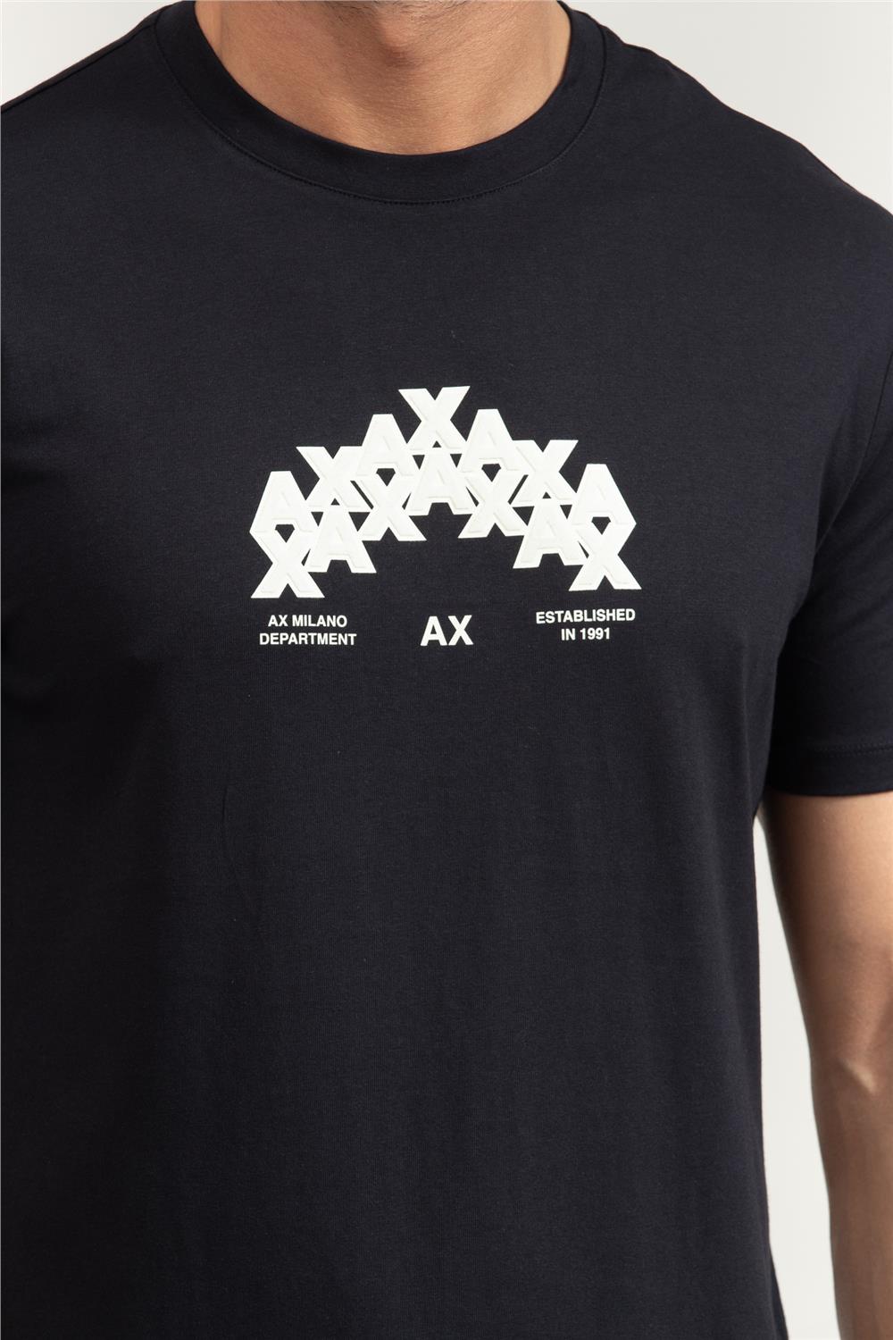 Armani Exchange Erkek Bisiklet Yaka T-Shirt