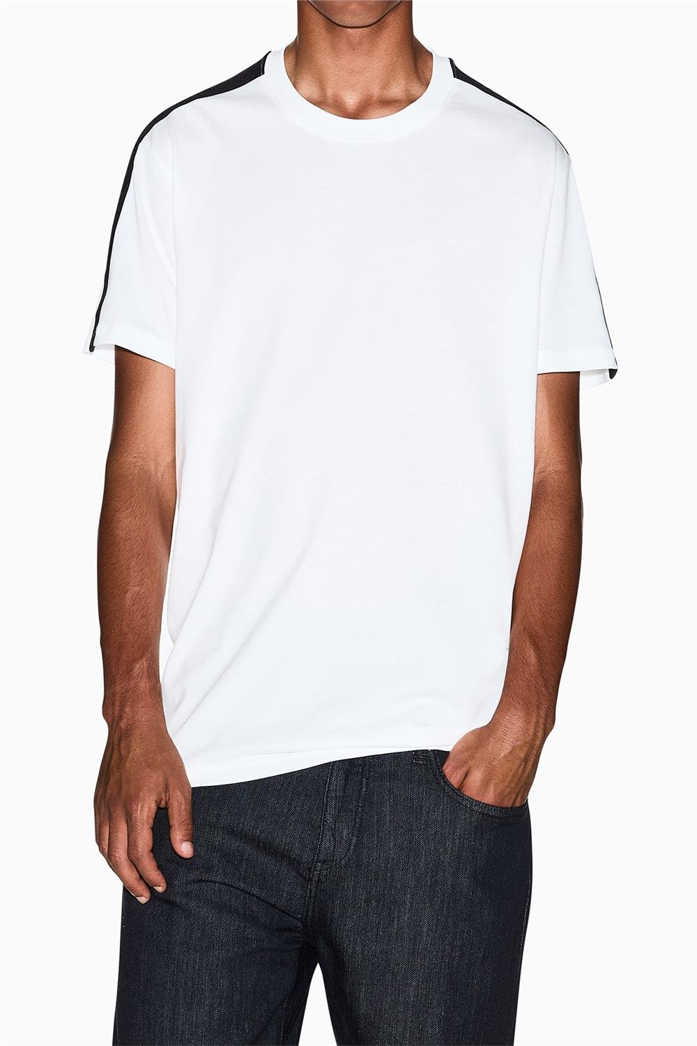 Armani Exchange Erkek Bisiklet Yaka T-Shirt