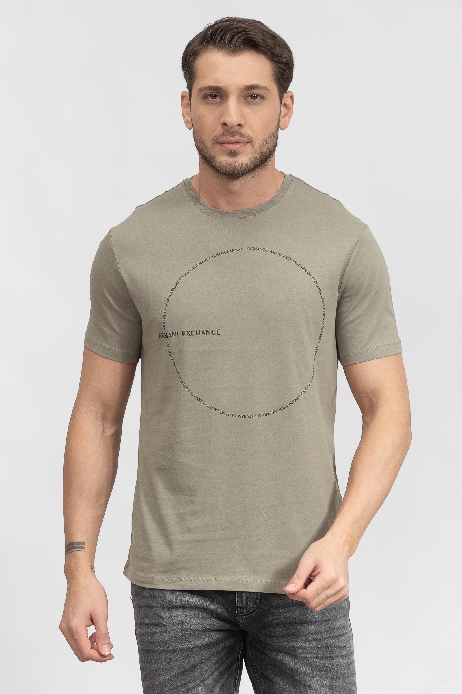 Armani Exchange Erkek Bisiklet Yaka T-Shirt