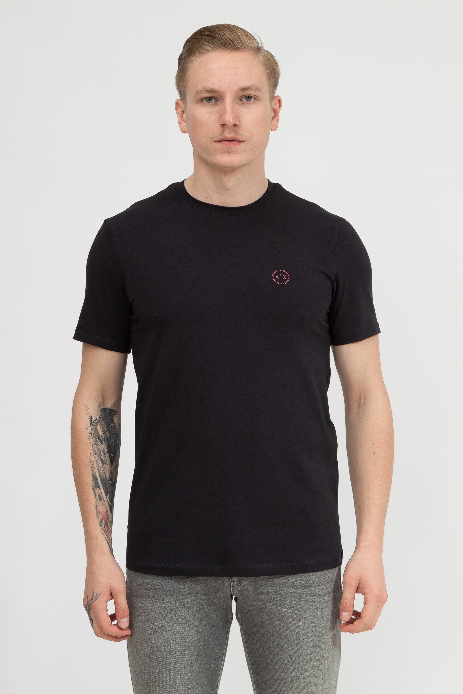 Armani Exchange Erkek Bisiklet Yaka T-Shirt