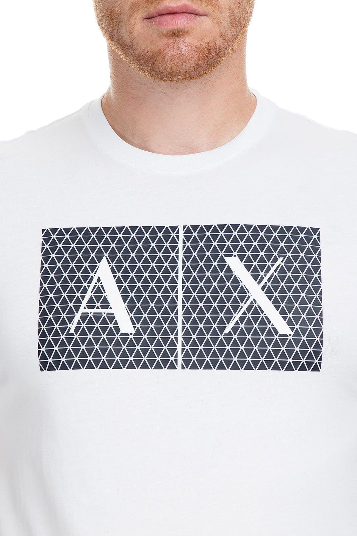 Armani Exchange Erkek Bisiklet Yaka T-Shirt