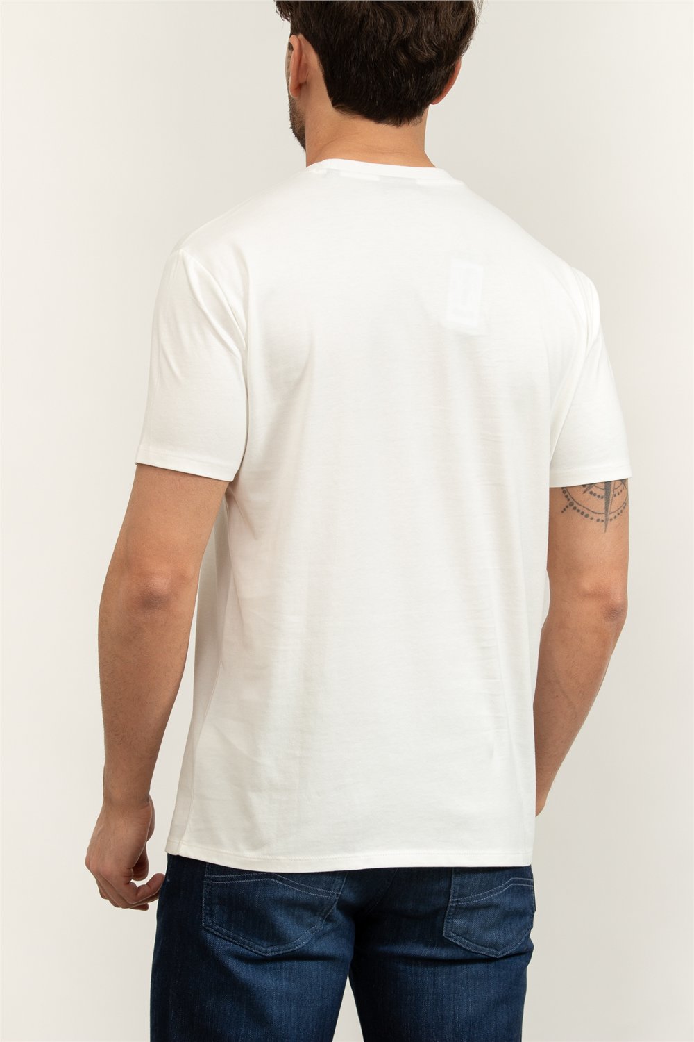 Armani Exchange Erkek Bisiklet Yaka T-Shirt