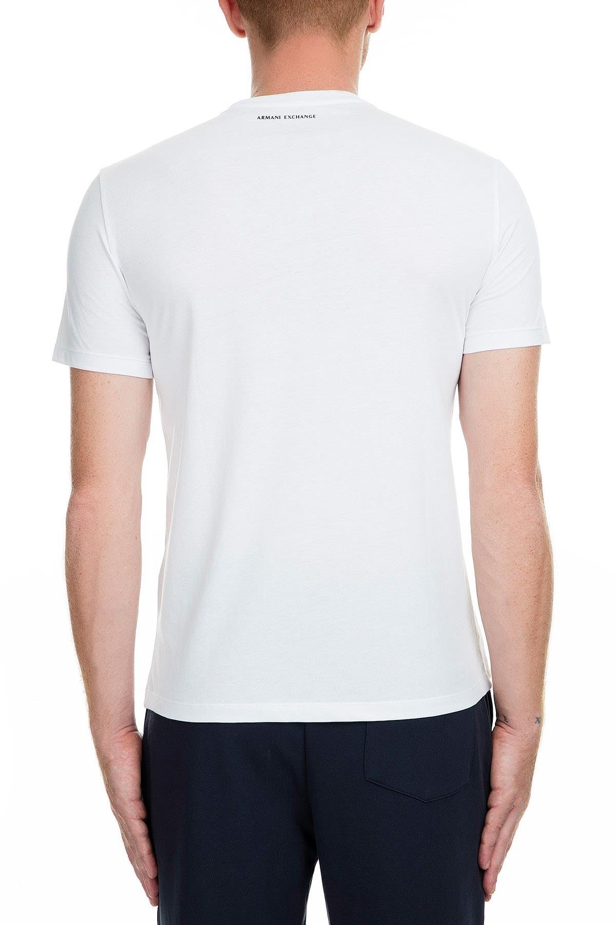 Armani Exchange Erkek Bisiklet Yaka T-Shirt
