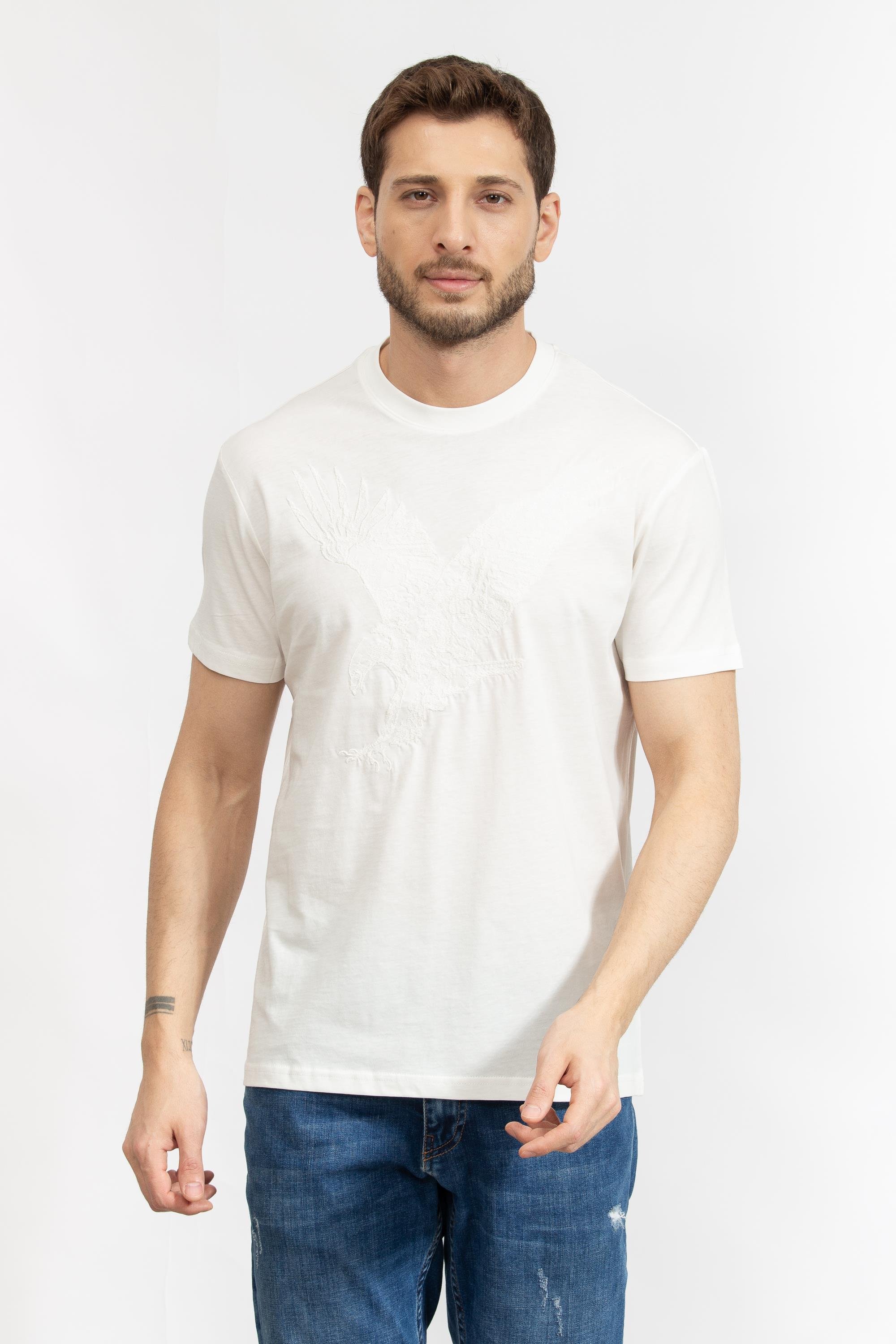 Armani Exchange Erkek Bisiklet Yaka T-Shirt