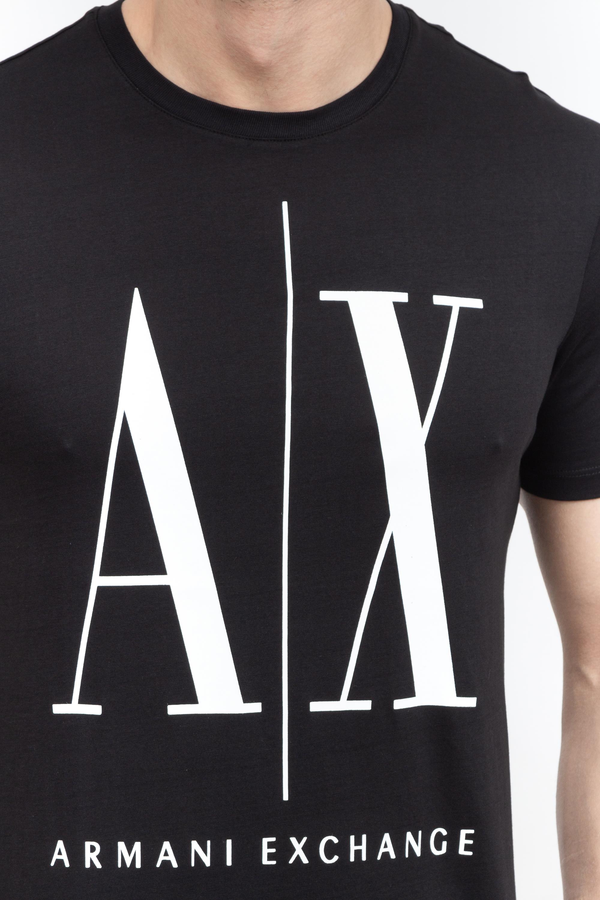 Armani Exchange Erkek Bisiklet Yaka T-Shirt