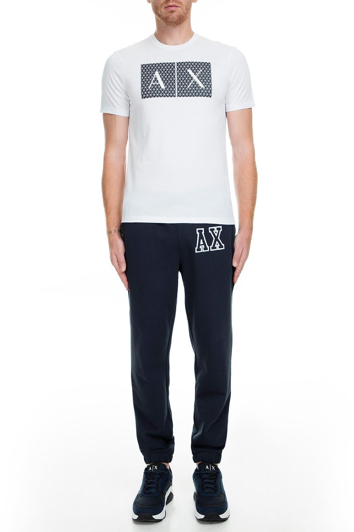 Armani Exchange Erkek Bisiklet Yaka T-Shirt