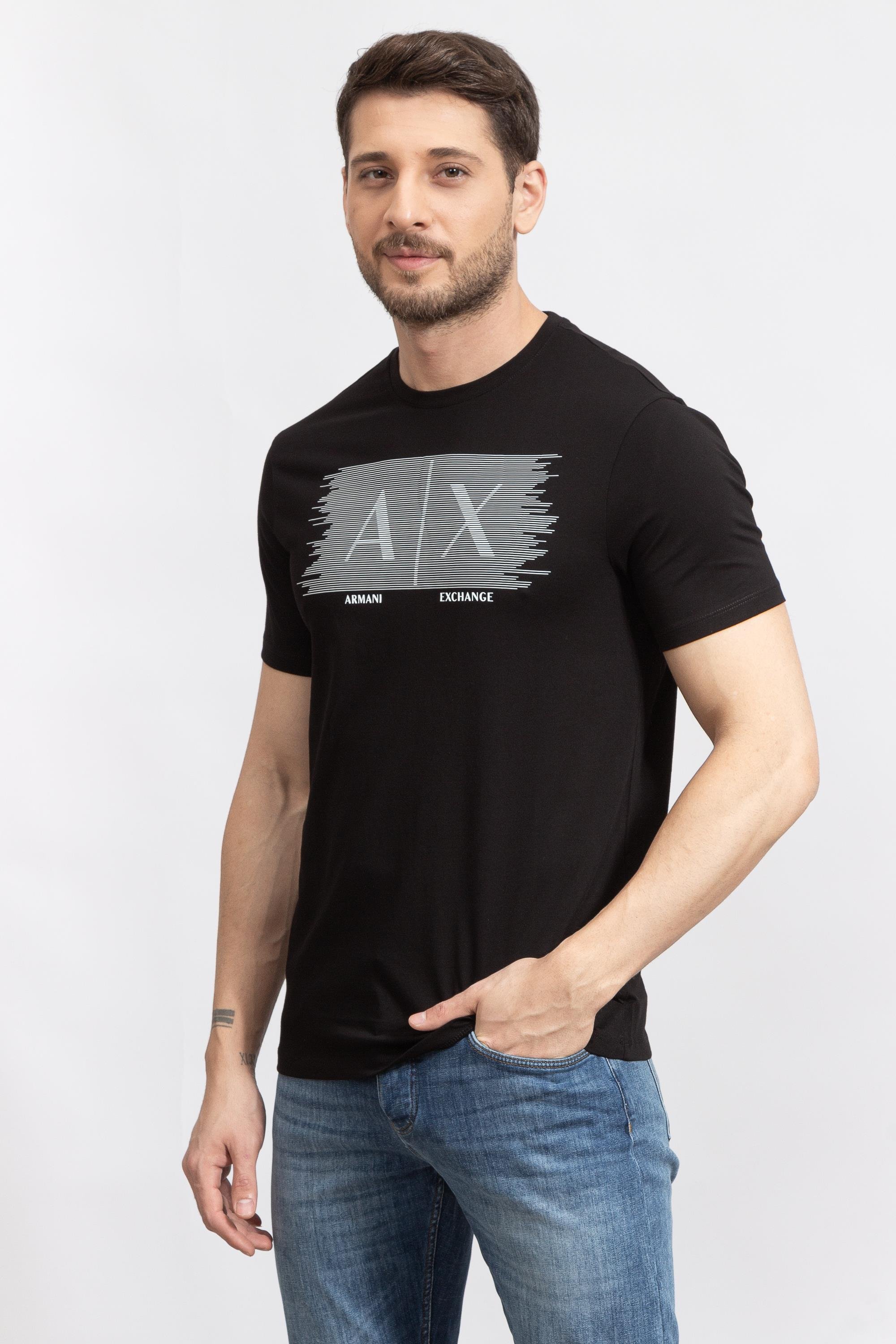 Armani Exchange Erkek Bisiklet Yaka T-Shirt