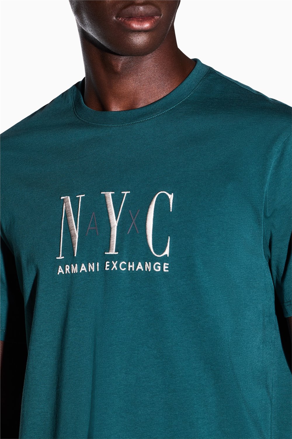 Armani Exchange Erkek Bisiklet Yaka T-Shirt