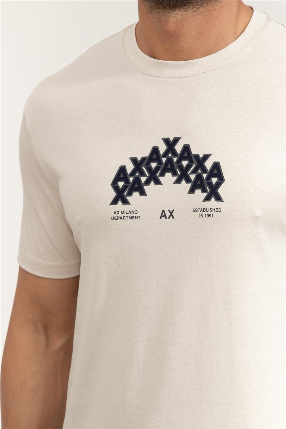 Armani Exchange Erkek Bisiklet Yaka T-Shirt