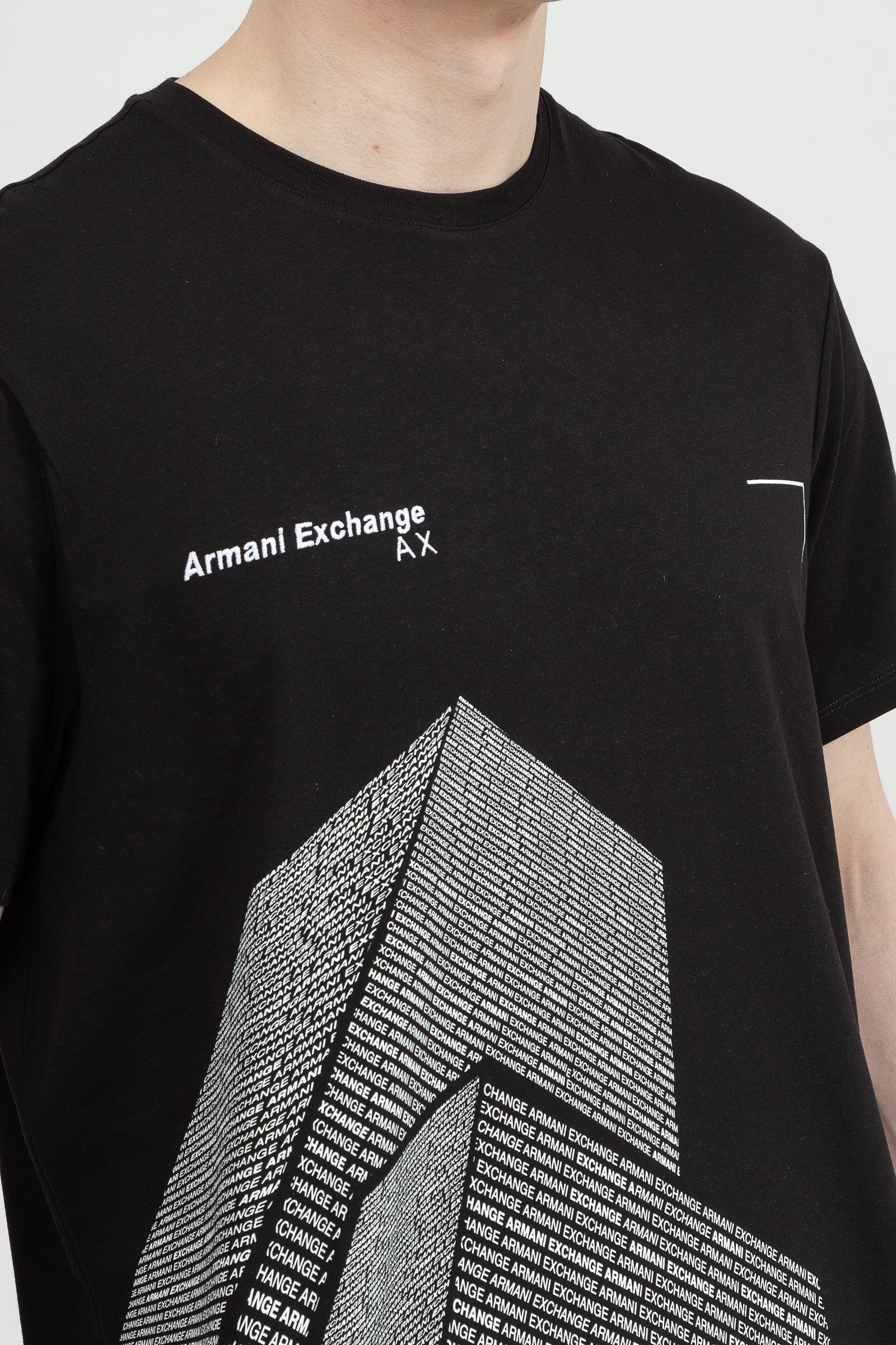Armani Exchange Erkek Bisiklet Yaka T-Shirt