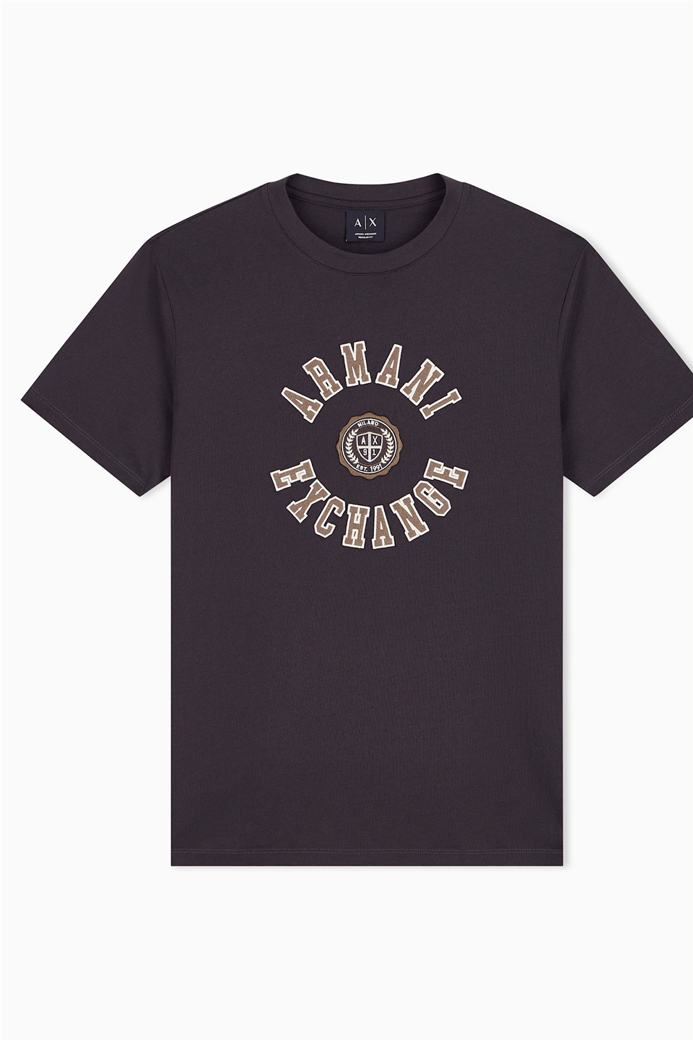Armani Exchange Erkek Bisiklet Yaka T-Shirt