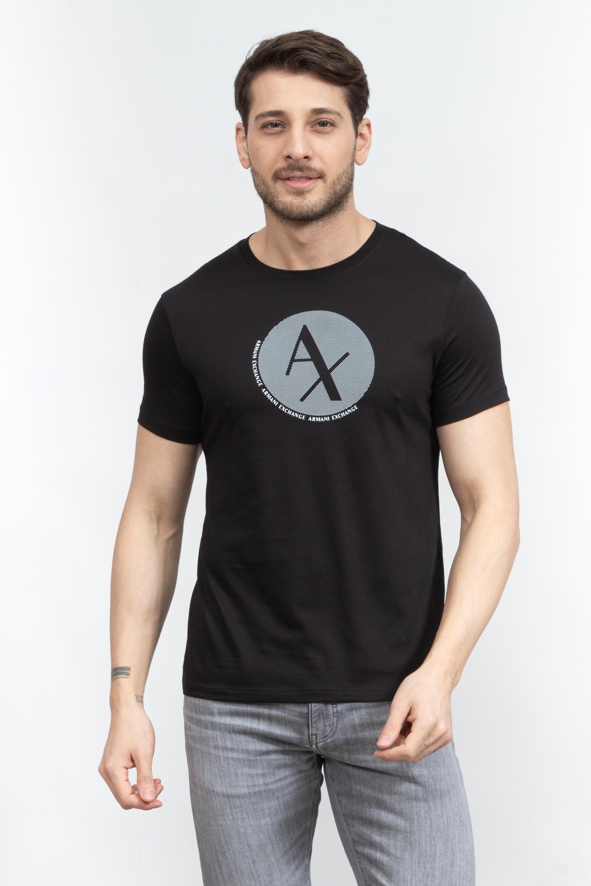 Armani Exchange Erkek Bisiklet Yaka T-Shirt