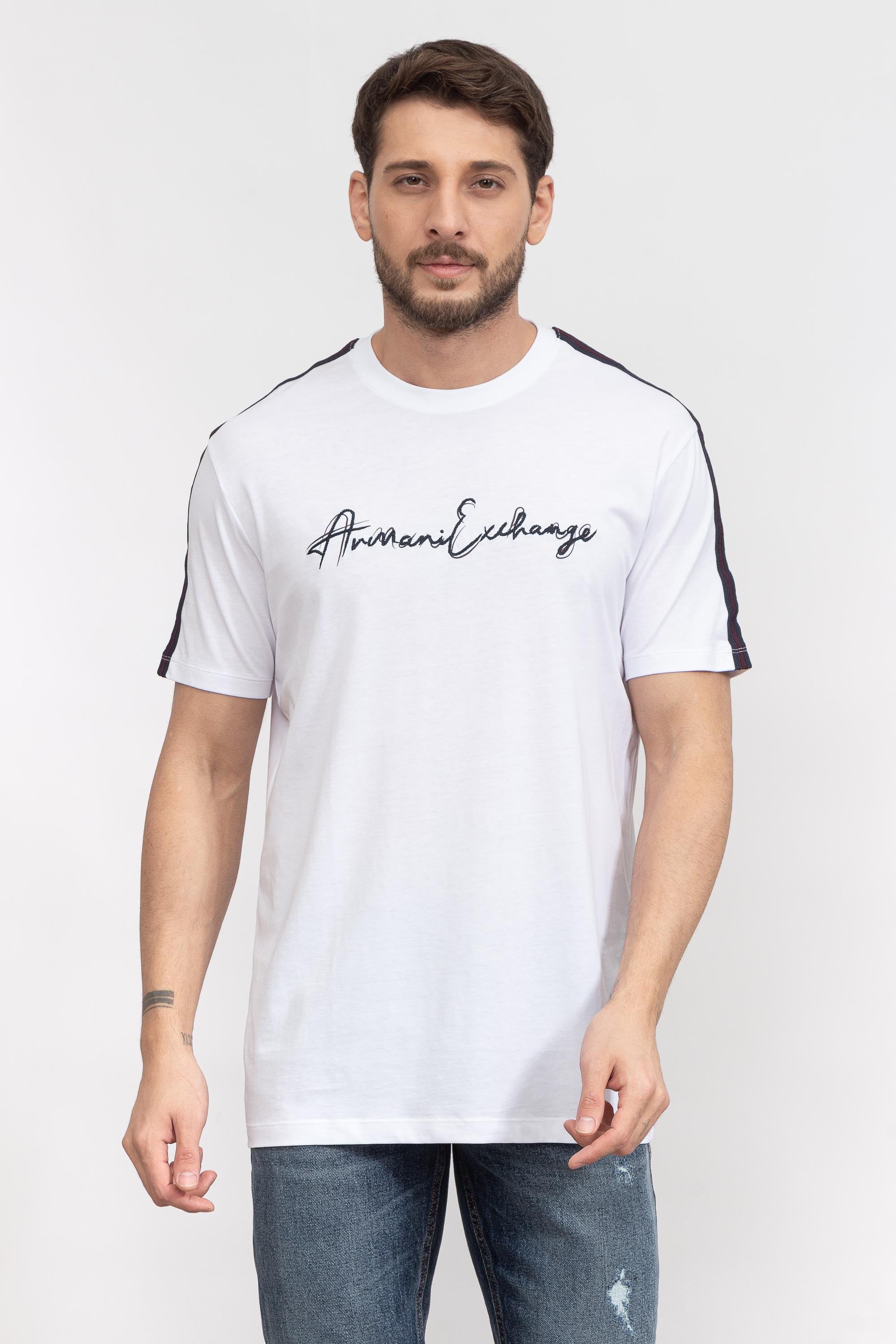 Armani Exchange Erkek Bisiklet Yaka T-Shirt