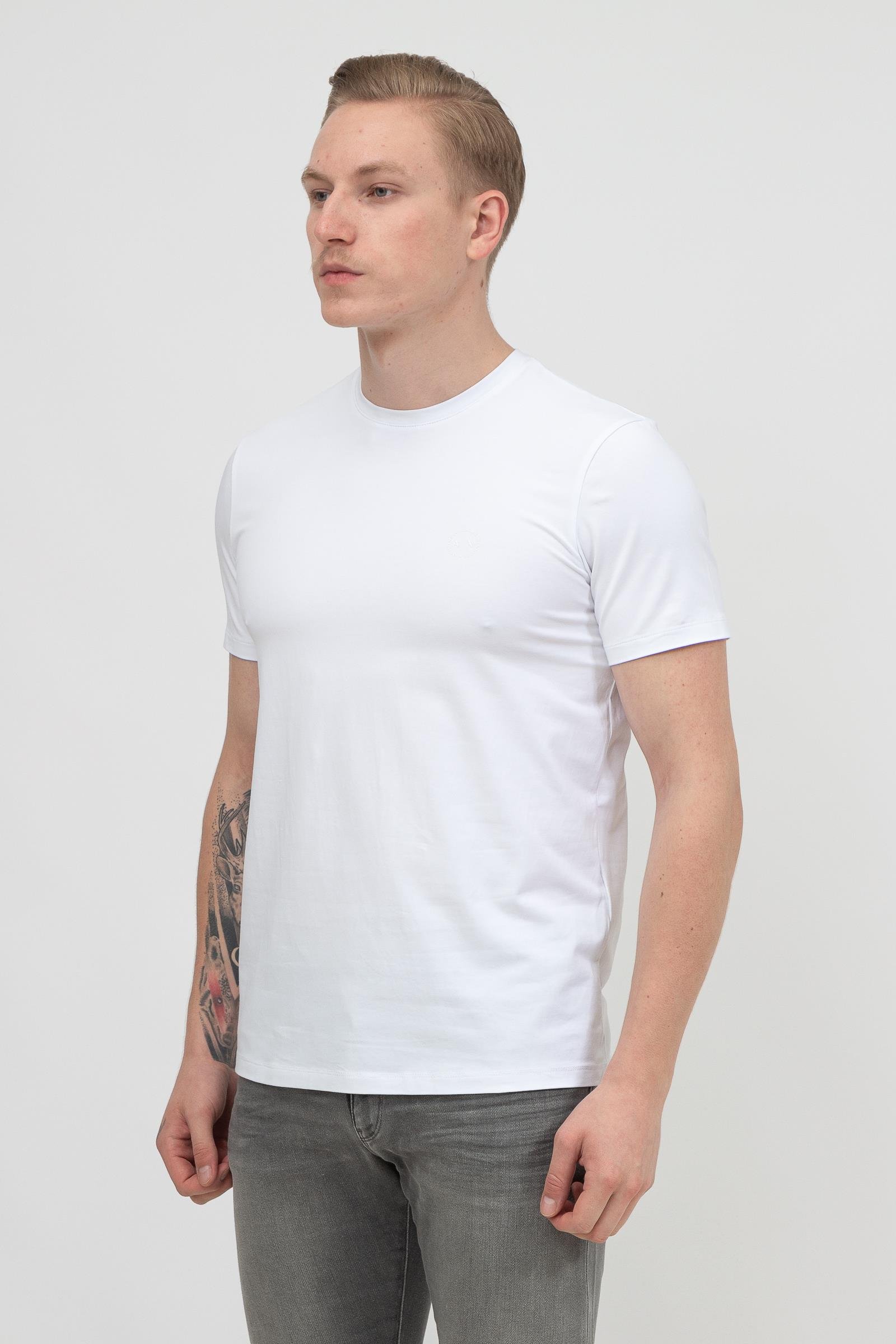 Armani Exchange Erkek Bisiklet Yaka T-Shirt