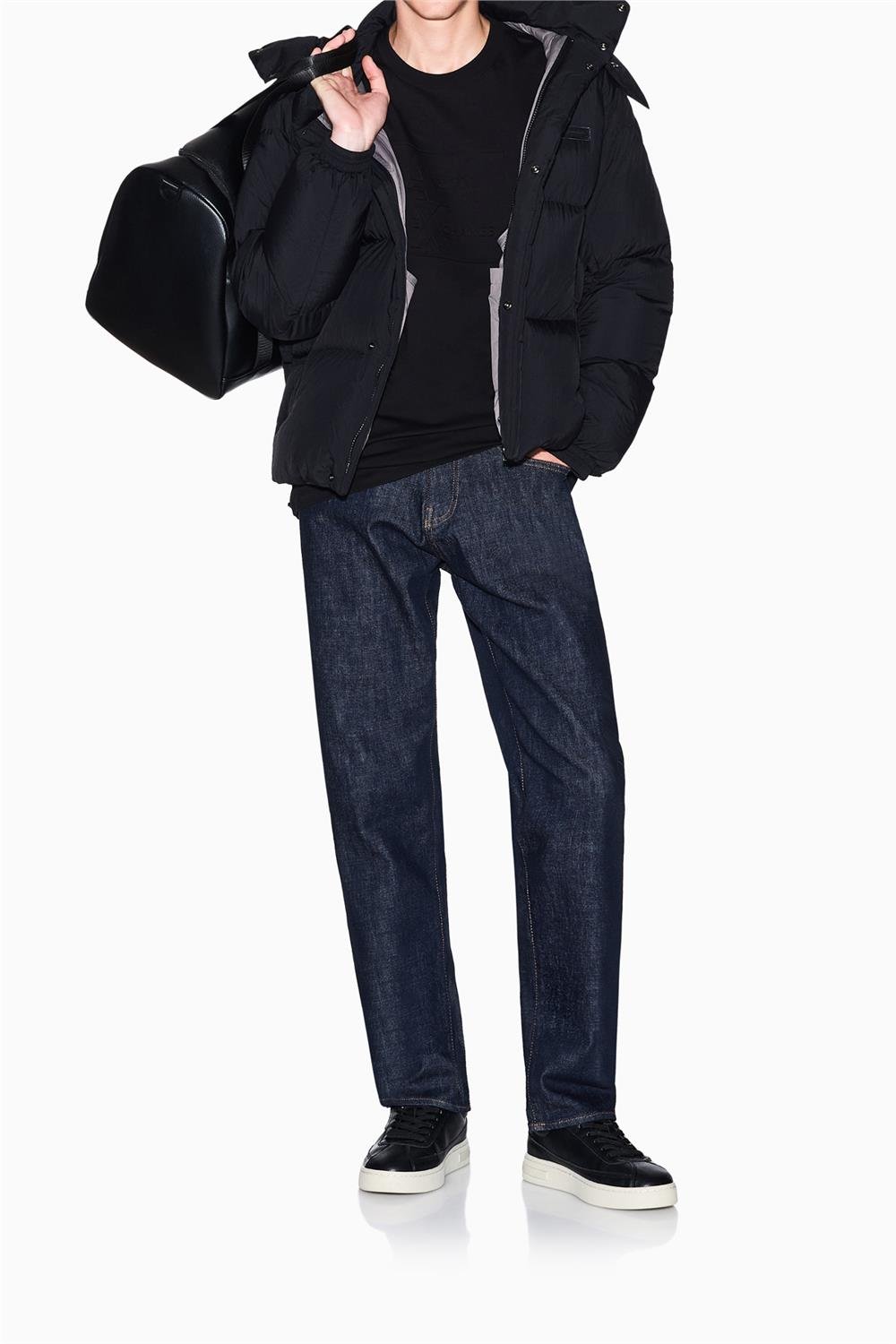 Armani Exchange Erkek Bisiklet Yaka T-Shirt