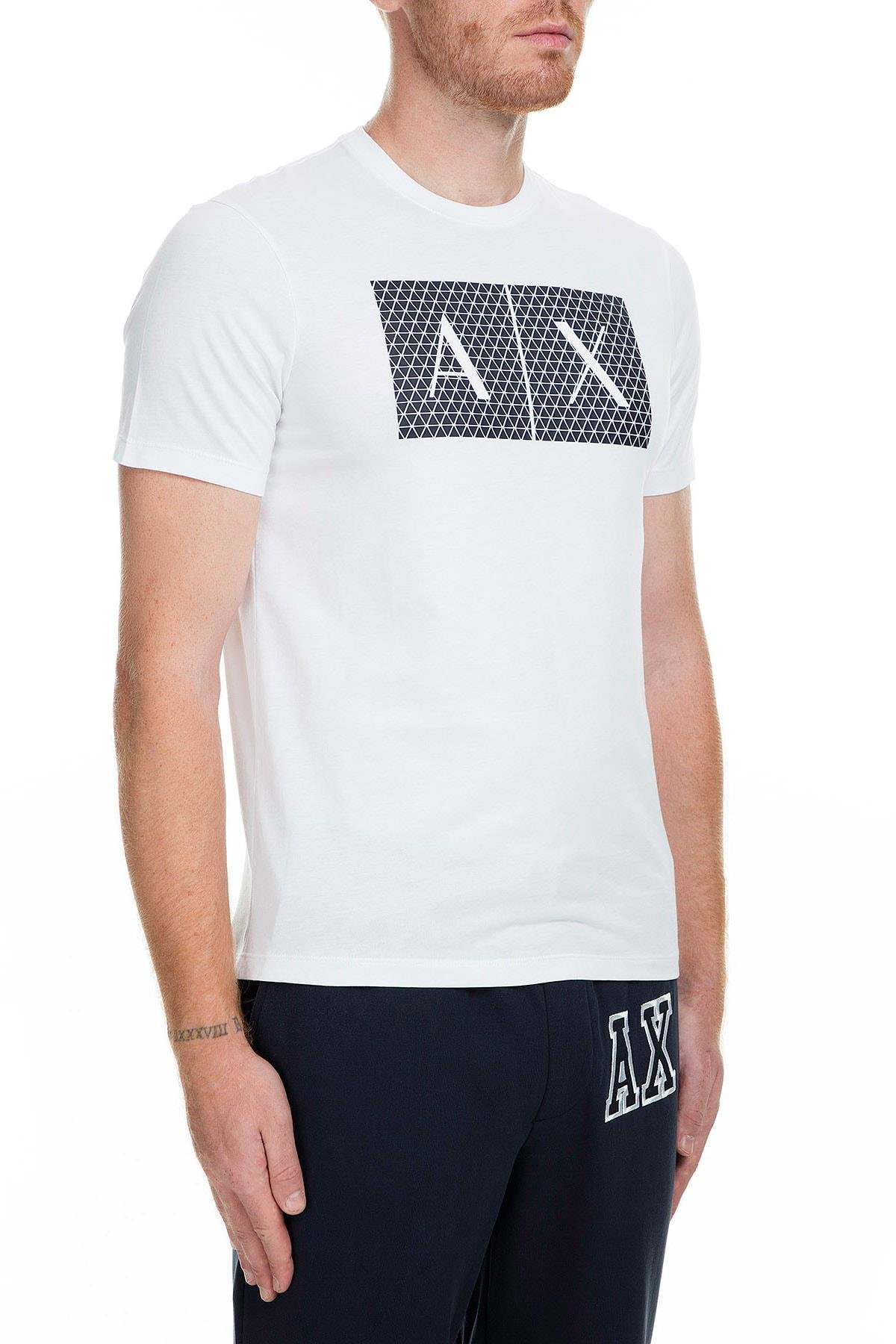 Armani Exchange Erkek Bisiklet Yaka T-Shirt