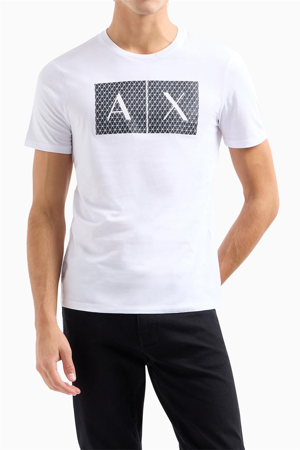 Armani Exchange Erkek Bisiklet Yaka T-Shirt