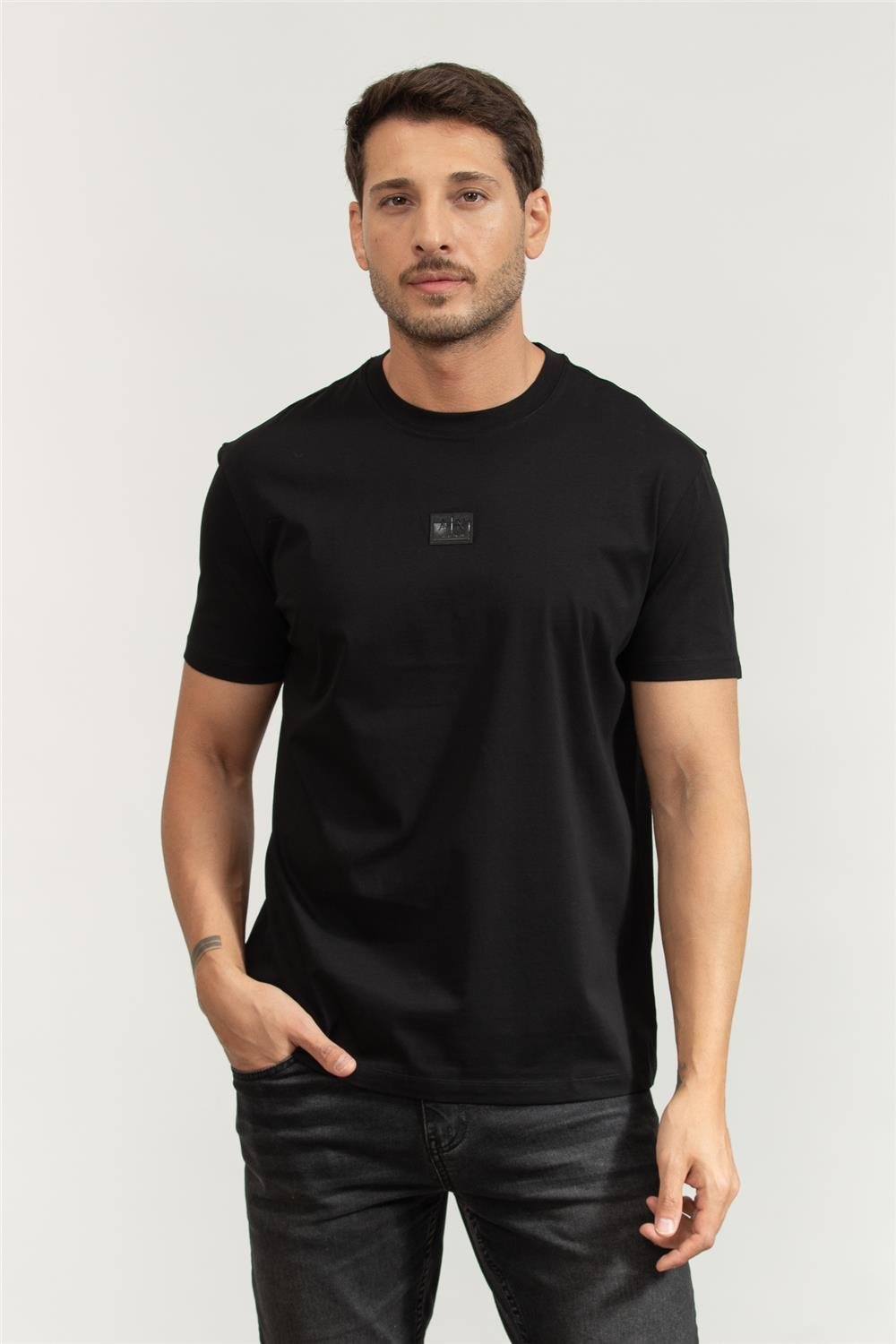Armani Exchange Erkek Bisiklet Yaka T-Shirt