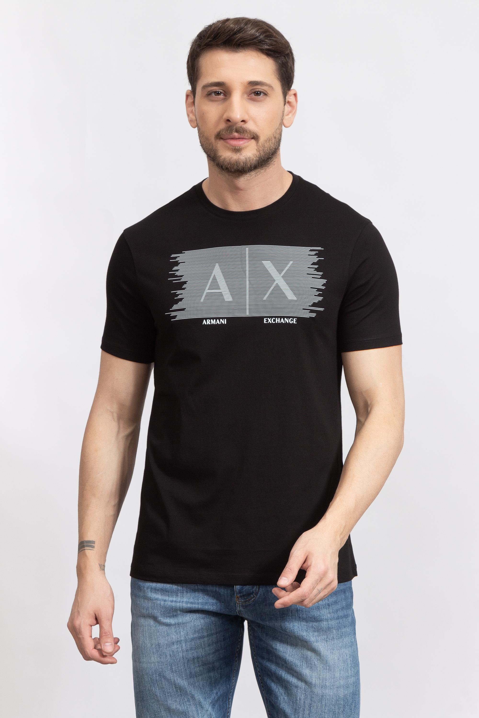 Armani Exchange Erkek Bisiklet Yaka T-Shirt
