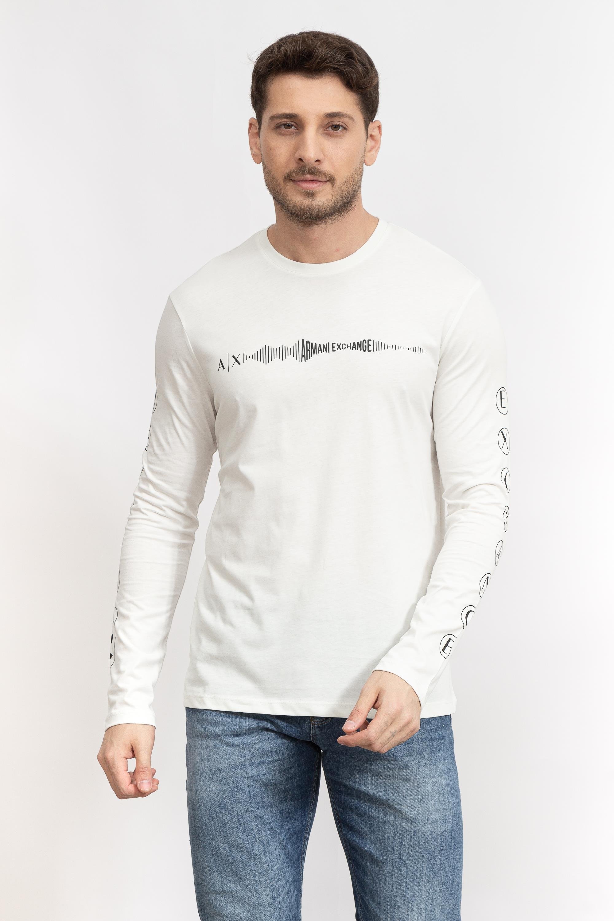 Armani Exchange Erkek Bisiklet Yaka T-Shirt