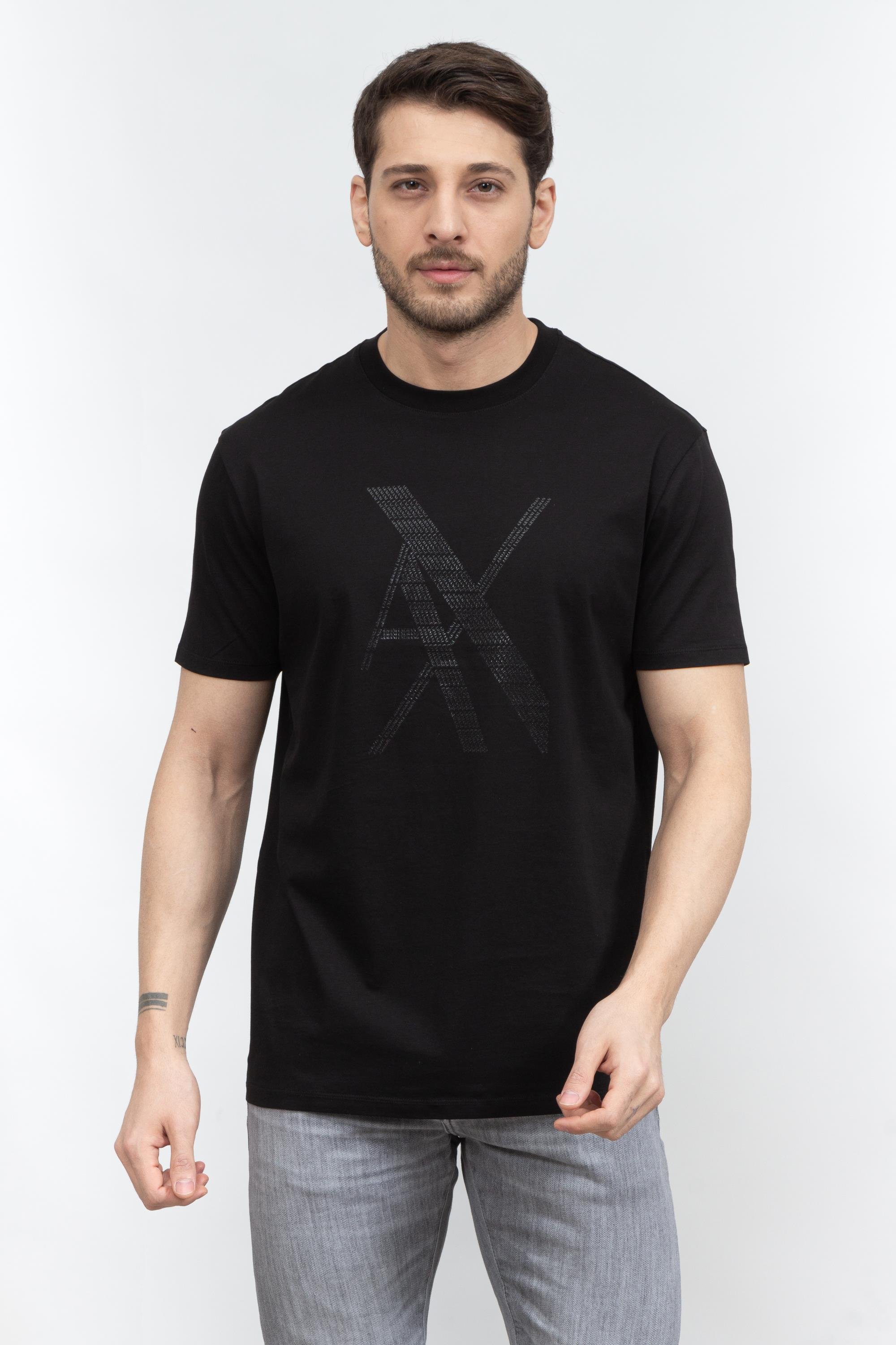 Armani Exchange Erkek Bisiklet Yaka T-Shirt