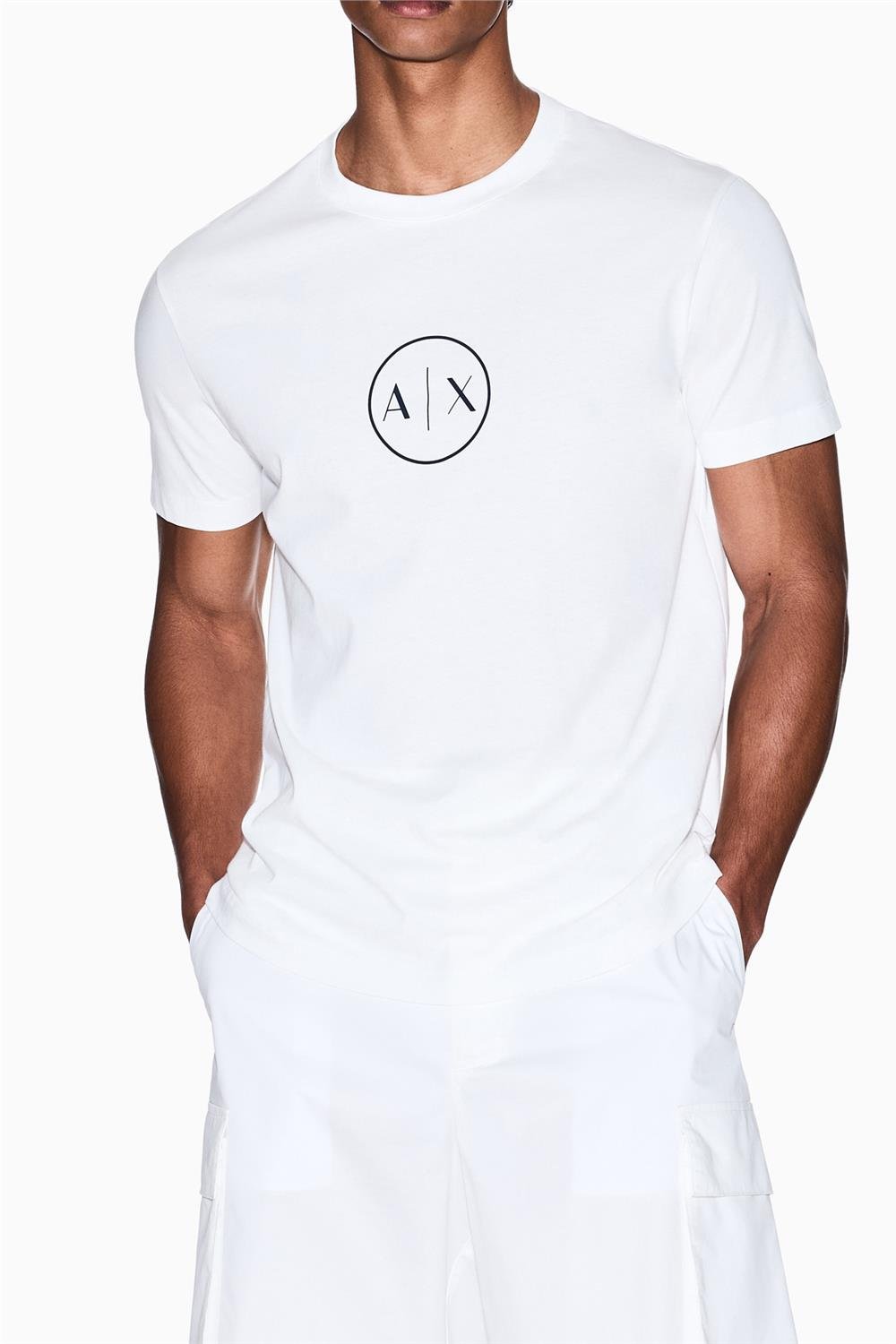 Armani Exchange Erkek Bisiklet Yaka T-Shirt