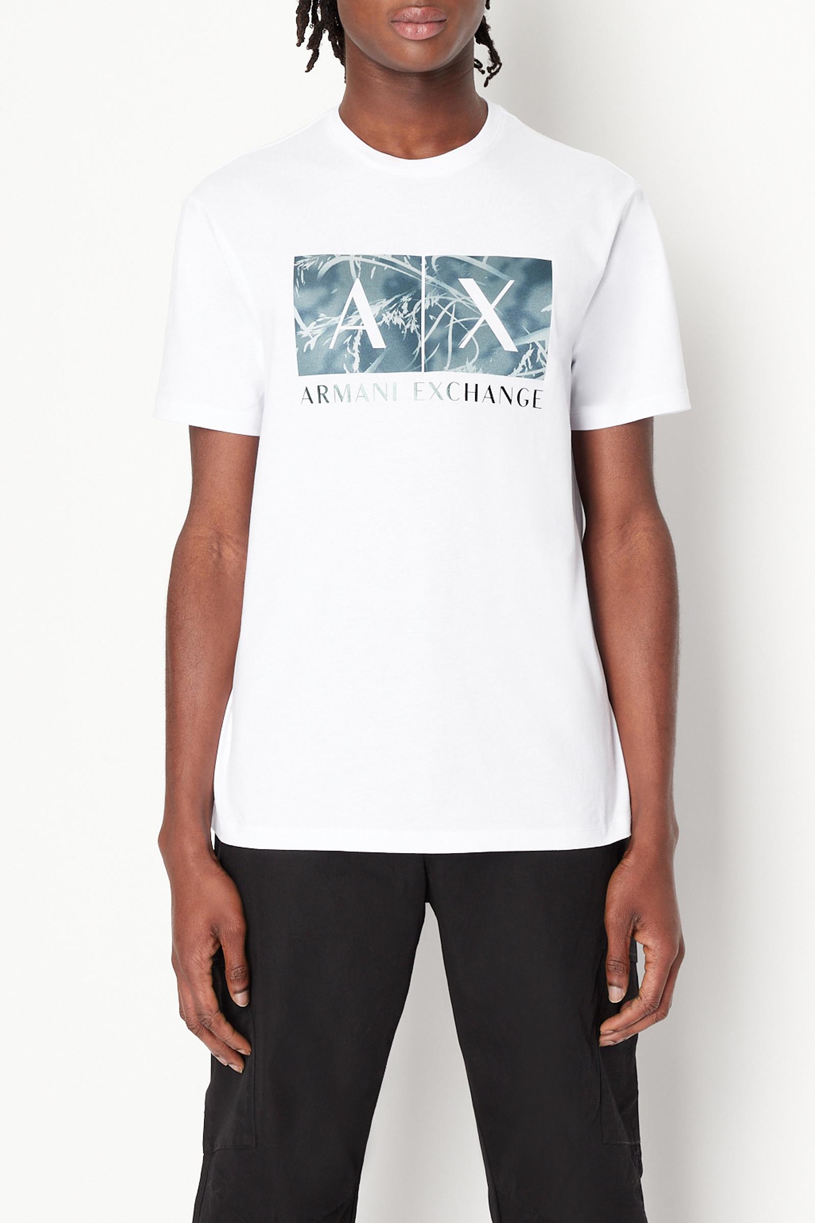 Armani Exchange Erkek Bisiklet Yaka T-Shirt