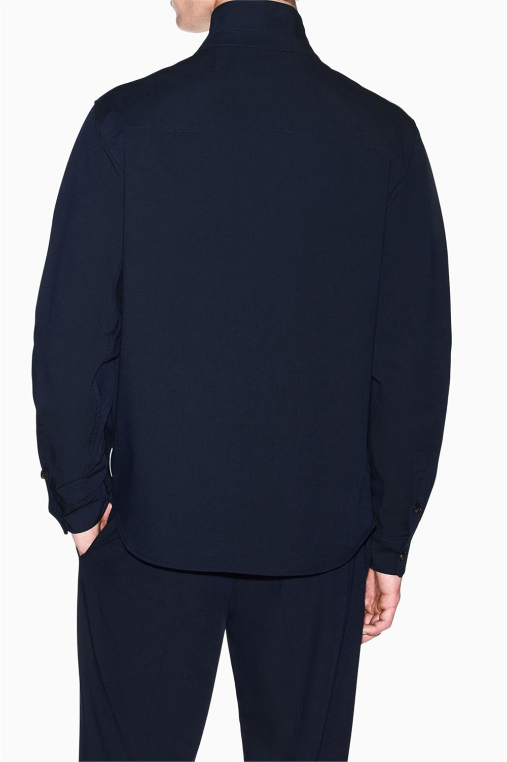 Armani Exchange Erkek Blazer Ceket Lacivert